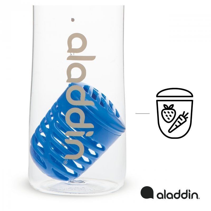 Aladdin - Infuse Water Bottle 0.7L - Blue