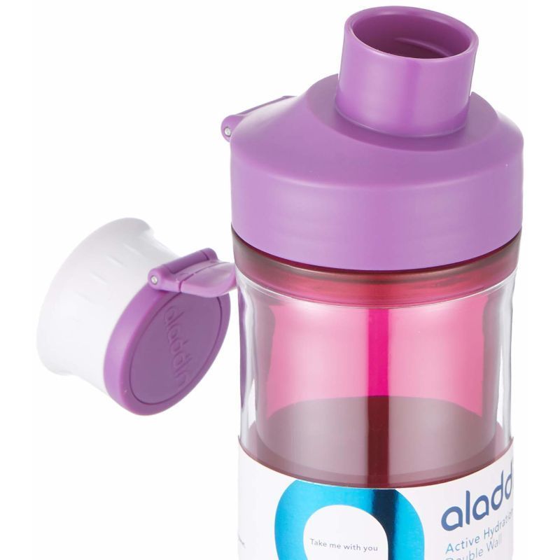 Aladdin - Hydration Double Wall Water Bottle 0.5L - Purple