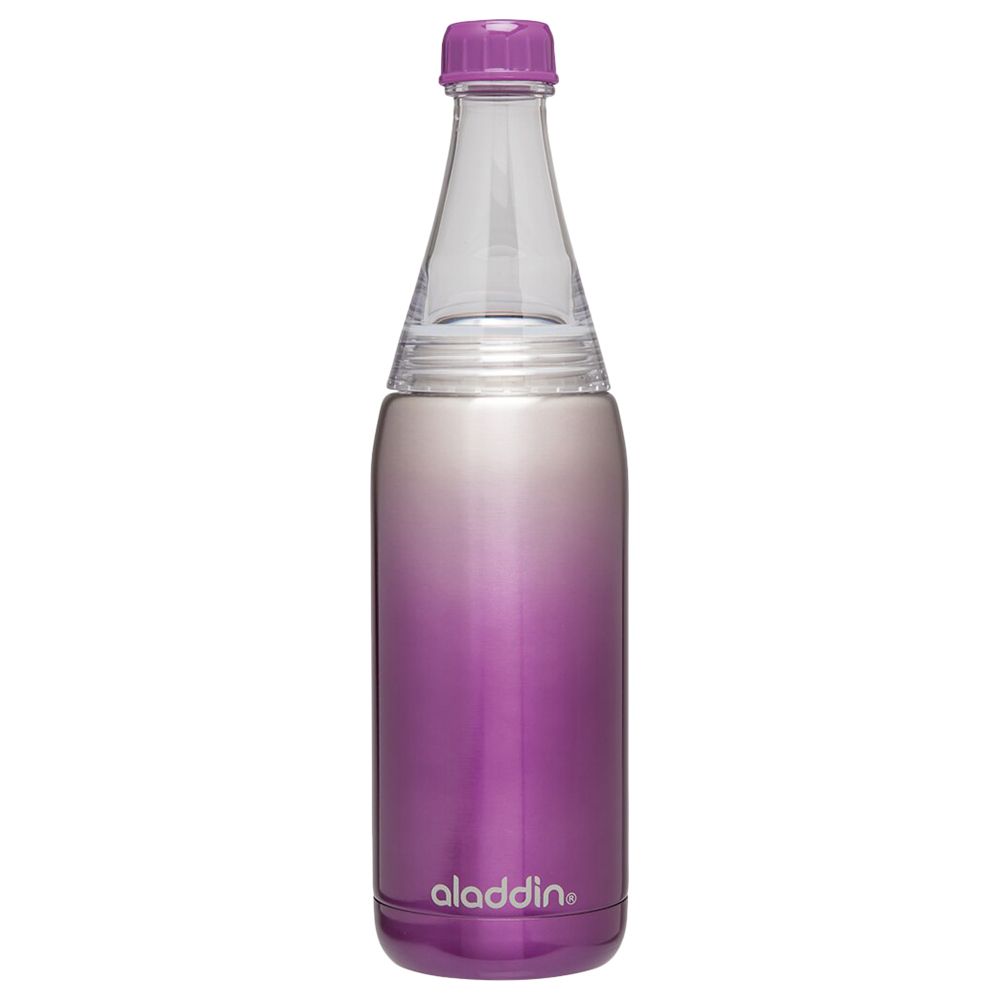 Aladdin - Fresco Twist&Go Bottle Stainless Steel 0.6L Purple