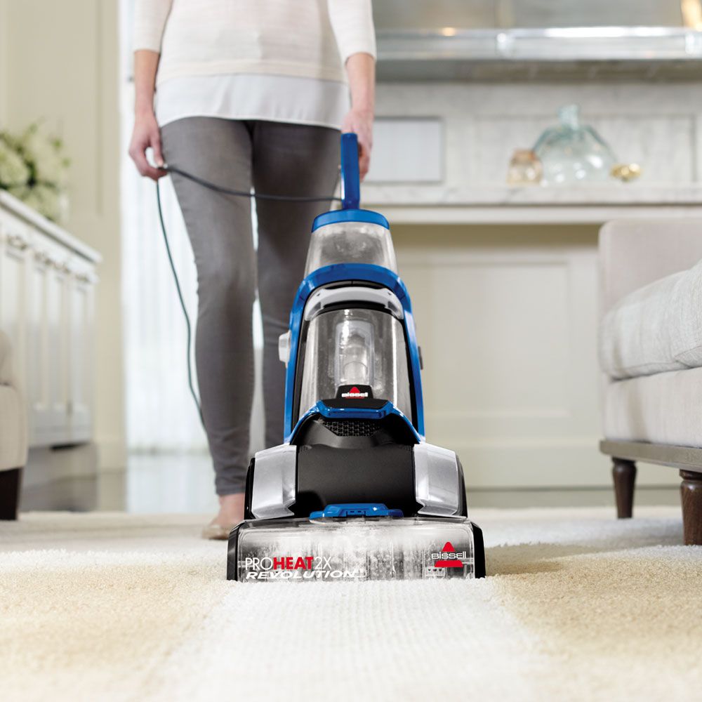 Bissell - Proheat 2x Revolution Vacuum Cleaner - Titanium/Mambo Blue