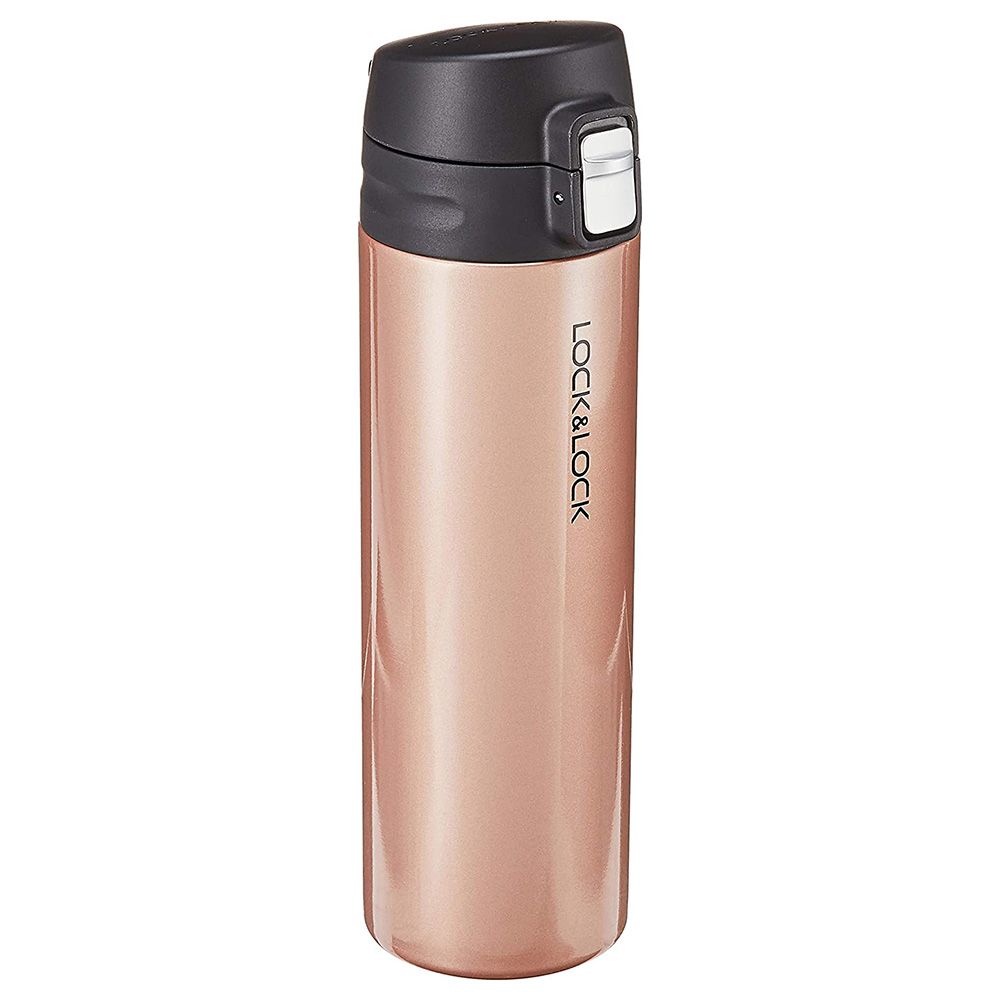 LockNlock - Light Vacuum Tumbler Bottle 500Ml - Golden Pink