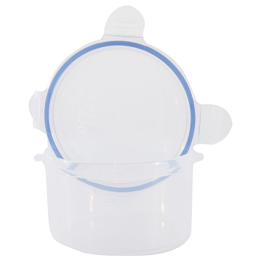 LocknLock - Round Food Container - 750ml - Clear