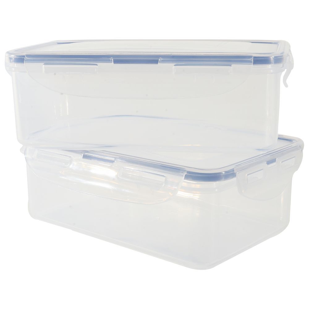 Lock&Lock - Rectangular Food Container 1L - Pack of 2