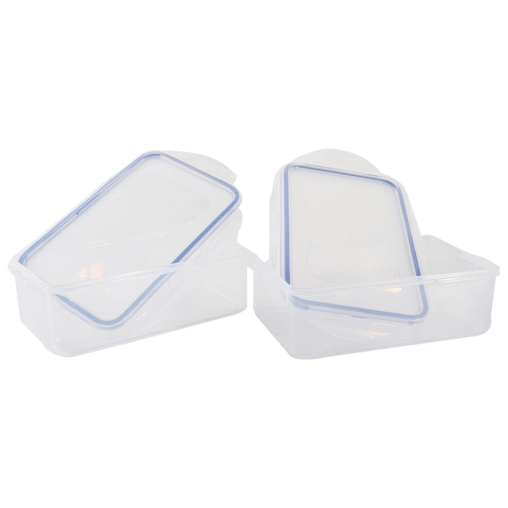 Lock&Lock - Rectangular Food Container 1L - Pack of 2