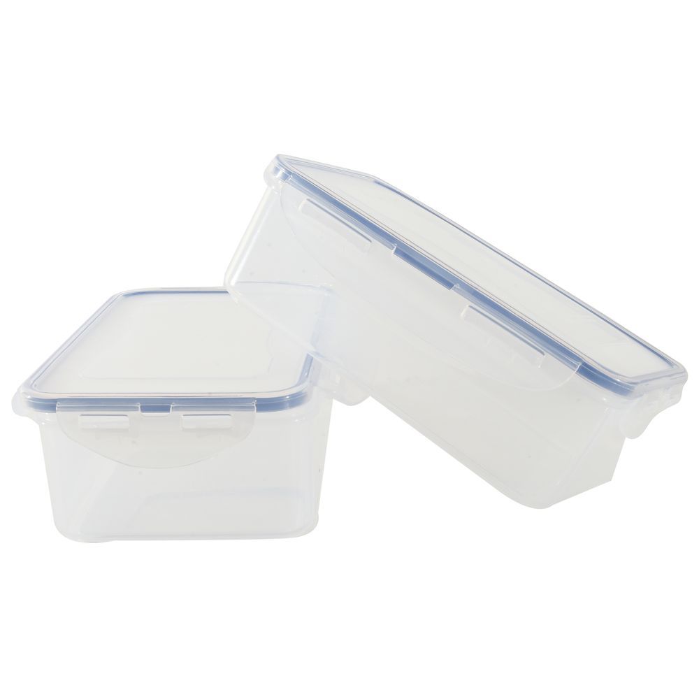 Lock&Lock - Rectangular Food Container 1L - Pack of 2