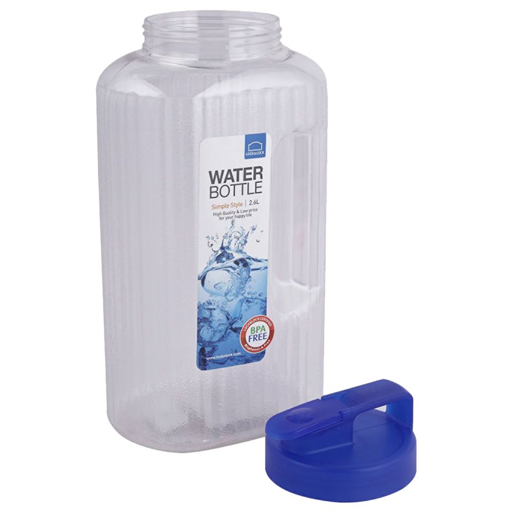 LocknLock - Water Bottle - 2.6L - Clear