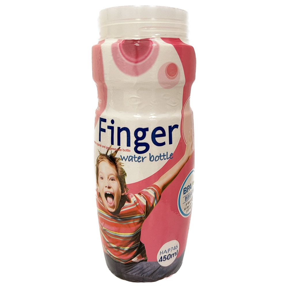 LocknLock - Finger Water Bottle - 450ml - Pink