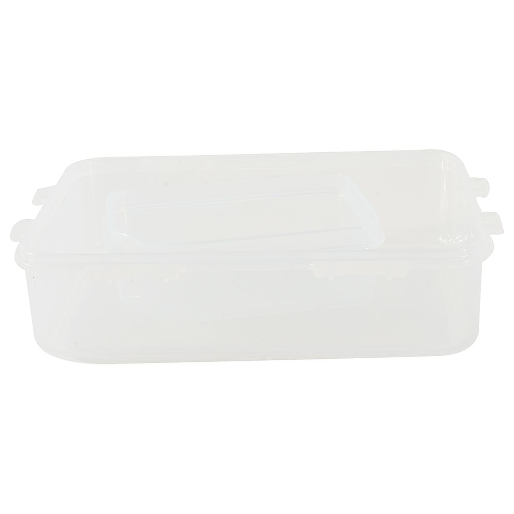 LocknLock - Rectangular Food Container w/ Sauce Tray - 550ml