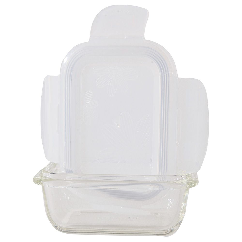 LocknLock - Oven Glass Rectangle w/ Lid - 160ml - Clear