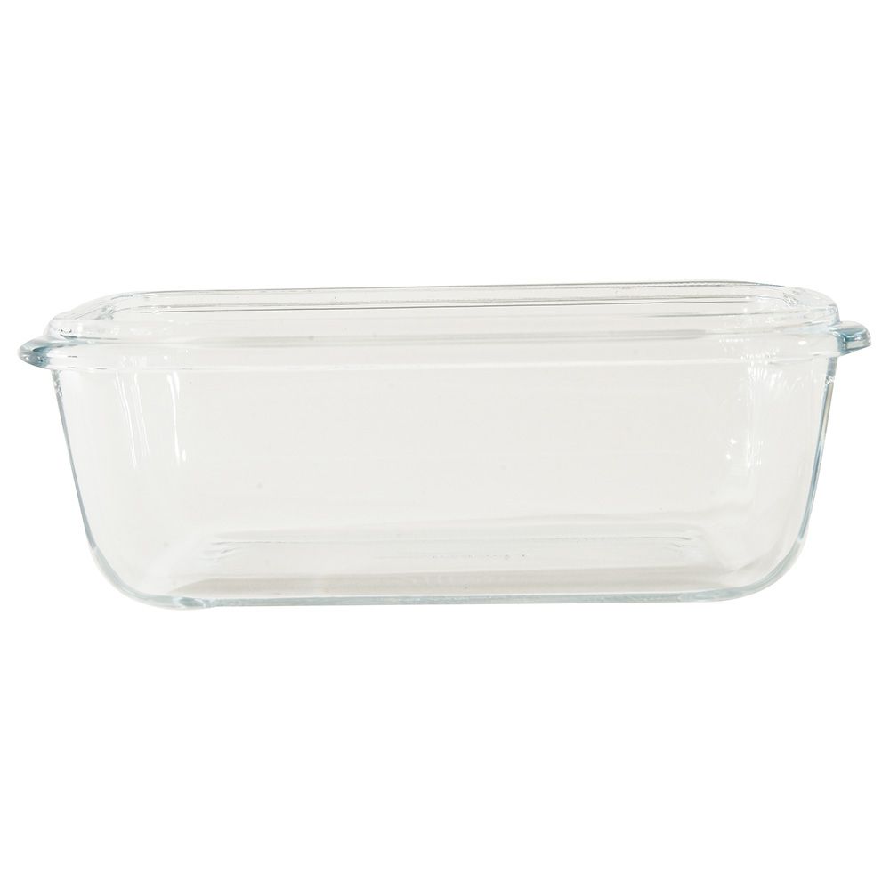 LocknLock - Oven Glass Rectangle w/ Lid - 430ml - Clear