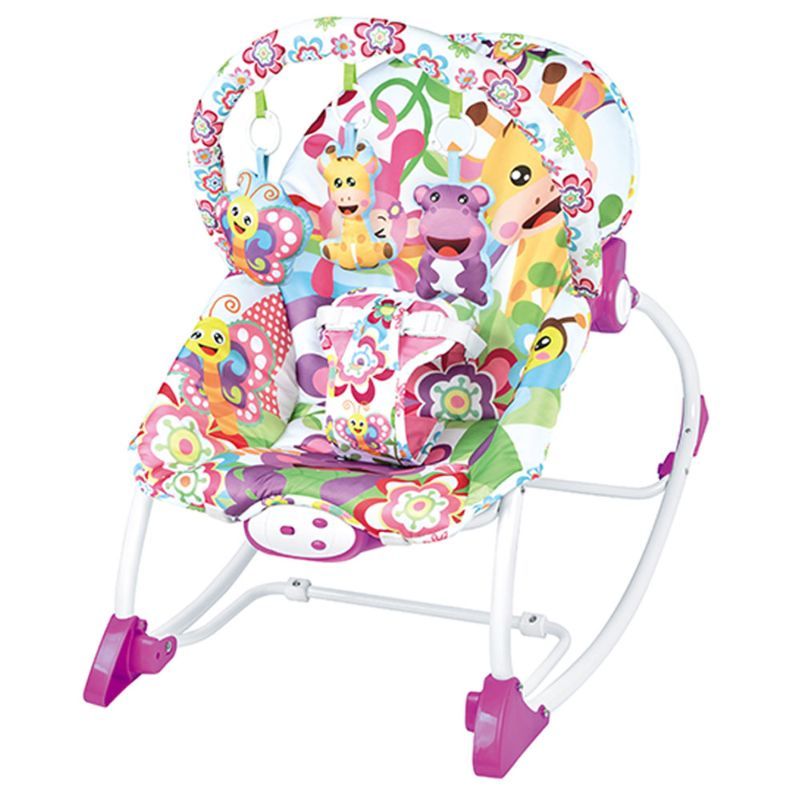 Factory Price - Infant-Toddler I-Baby Rocker/Bouncer - Pink 