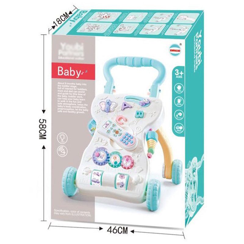 Factory Price - Baby Piano Walker - Blue