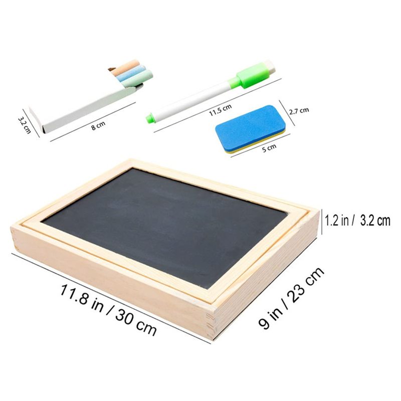 Factory Price - 3-in-1 Wooden Easel with Magnetic Puzzle