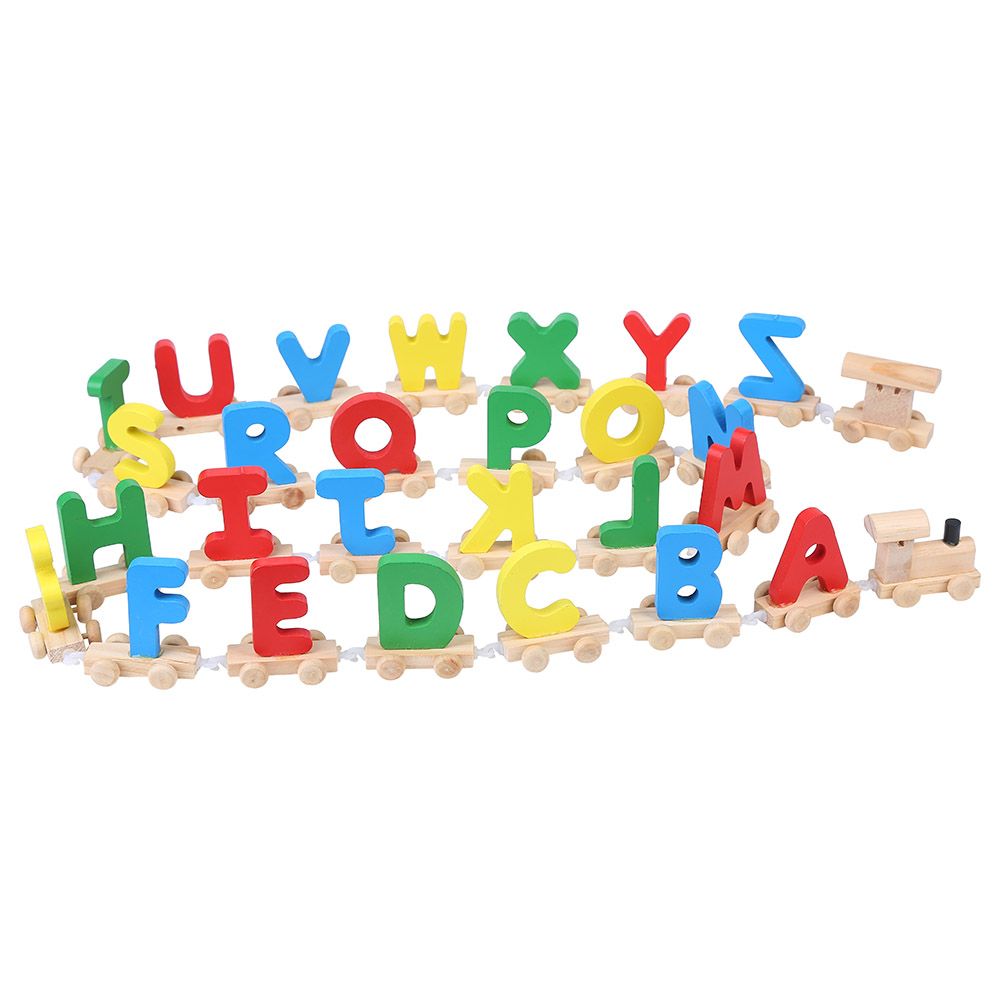 Factory Price - Wooden Alphabets Train Educational Toy