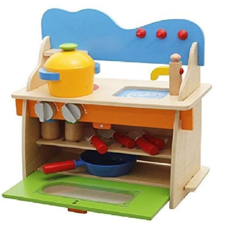 Factory Price - Rio Assembled Wooden Cooking Kitchen Set