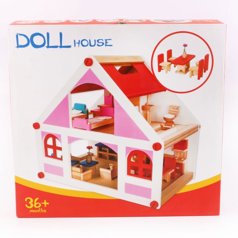 Factory Price - Mia Wooden Doll House