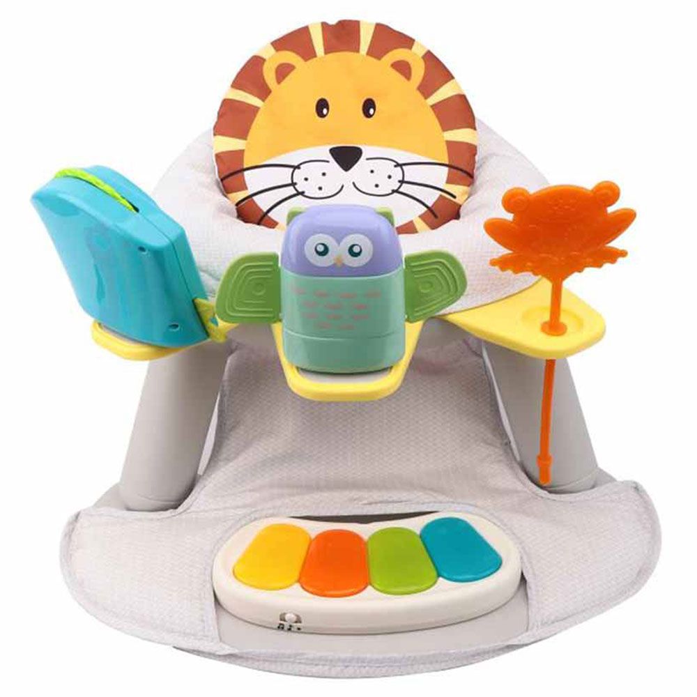 Factory Price - Seat With Feeding Table & Piano - Lion