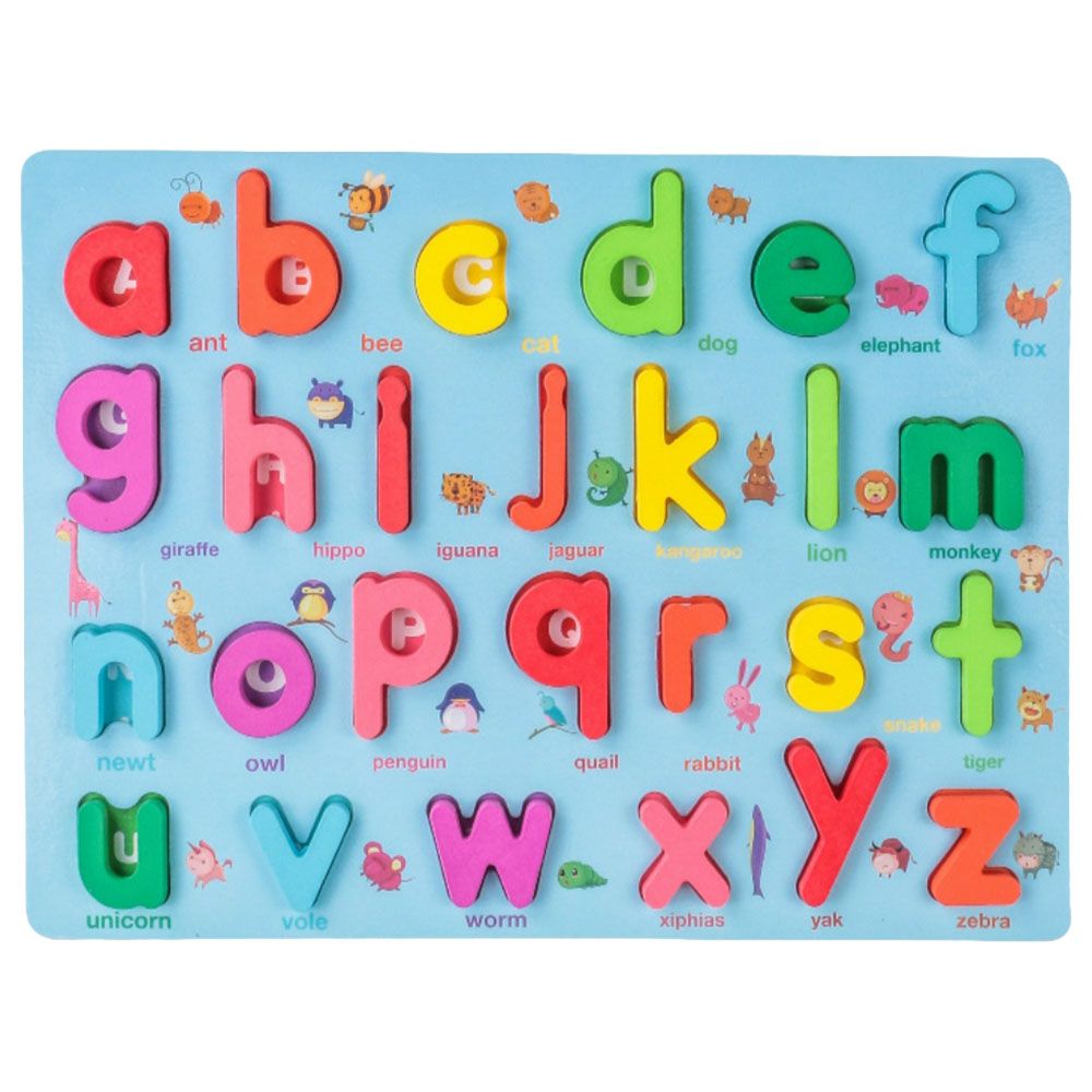 Factory Price - Emma Pegged Montessori Lower Case Alphabets