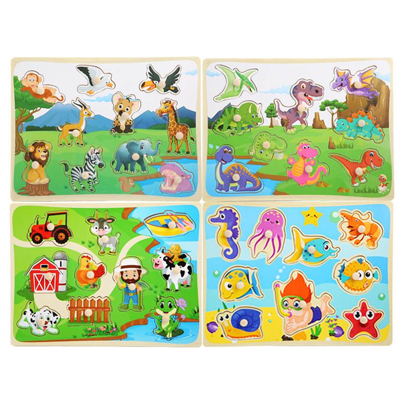 Factory Price - Scarlett Wooden Pegged Puzzle - Design A