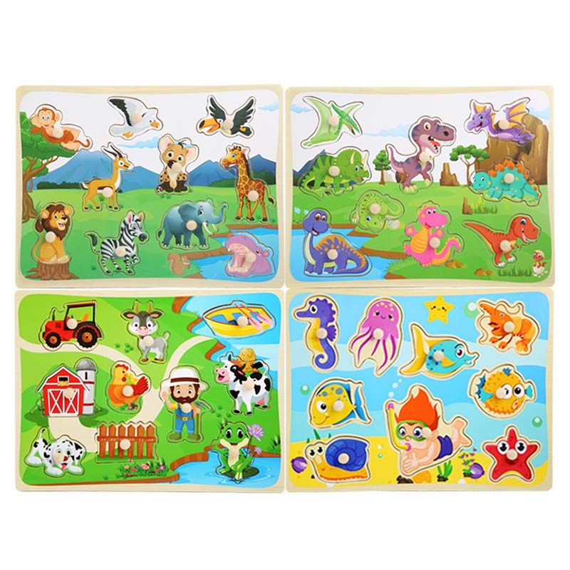 Factory Price - Scarlett Wooden Pegged Puzzle - Design C