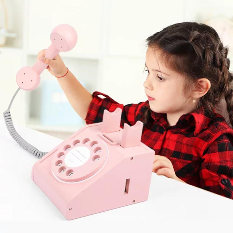 Factory Price - Gracia Pink Pretend Telephone With Coins