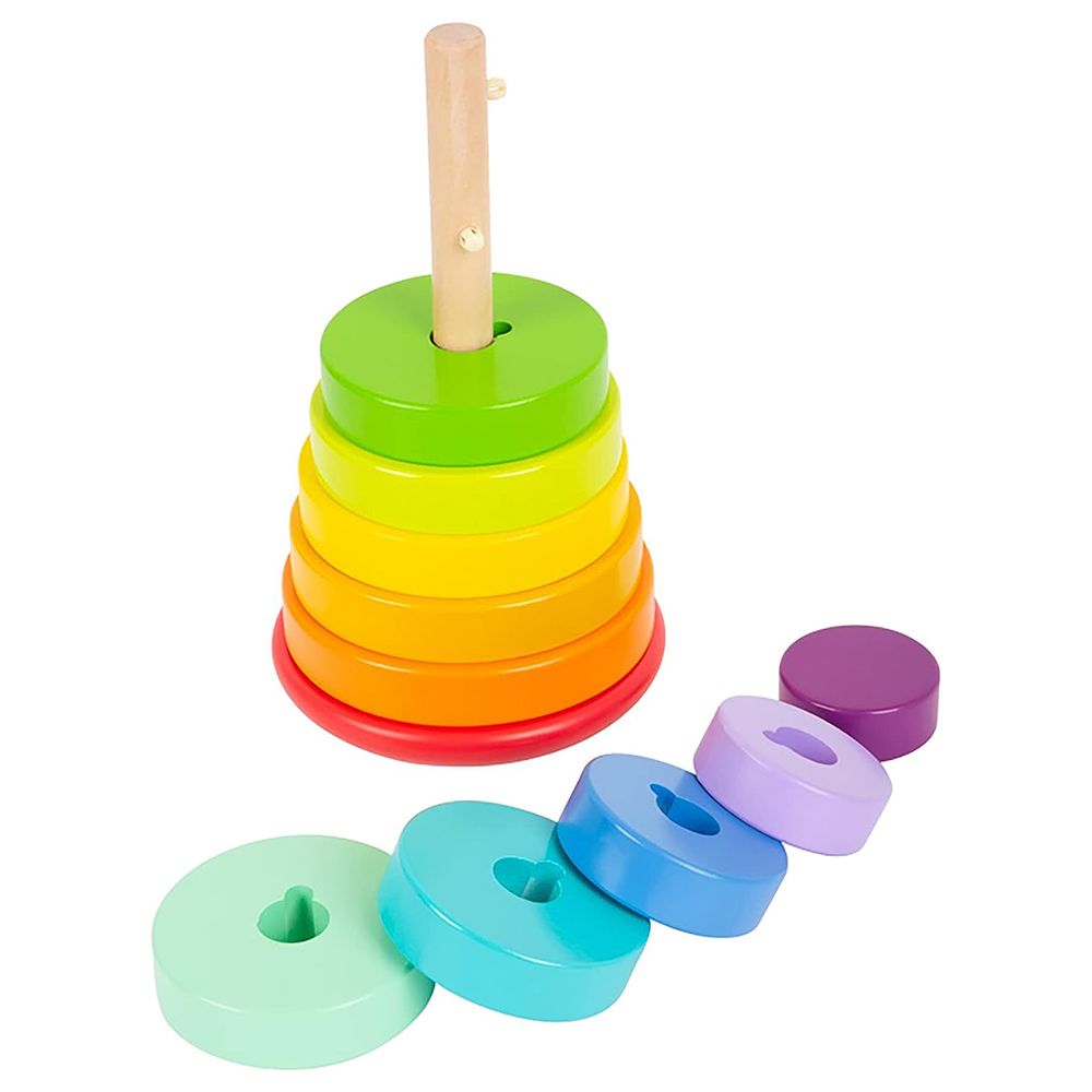 Factory Price - Wooden Coloured Tower - Round