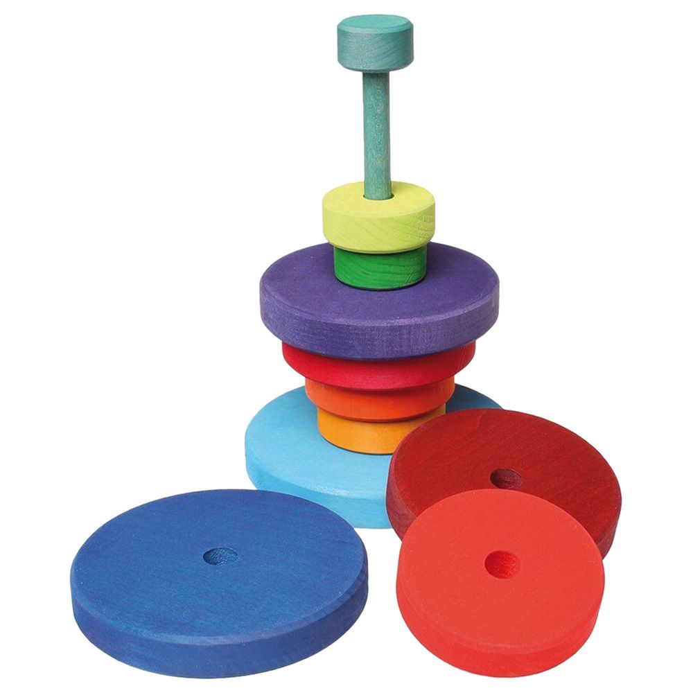 Factory Price - Wooden Coloured Tower - Round