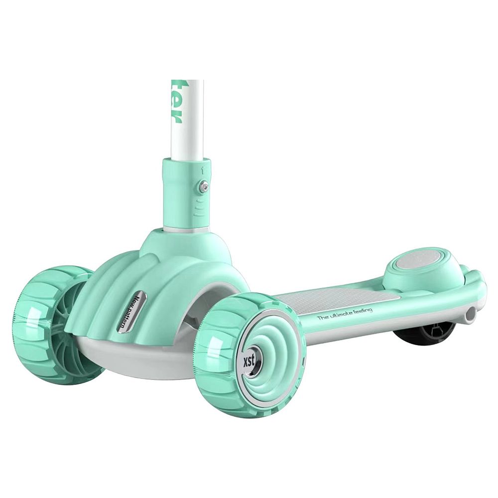 Factory Price - Jordan Portable 3 Wheels Kids Pedal Scooter - Bluish Green