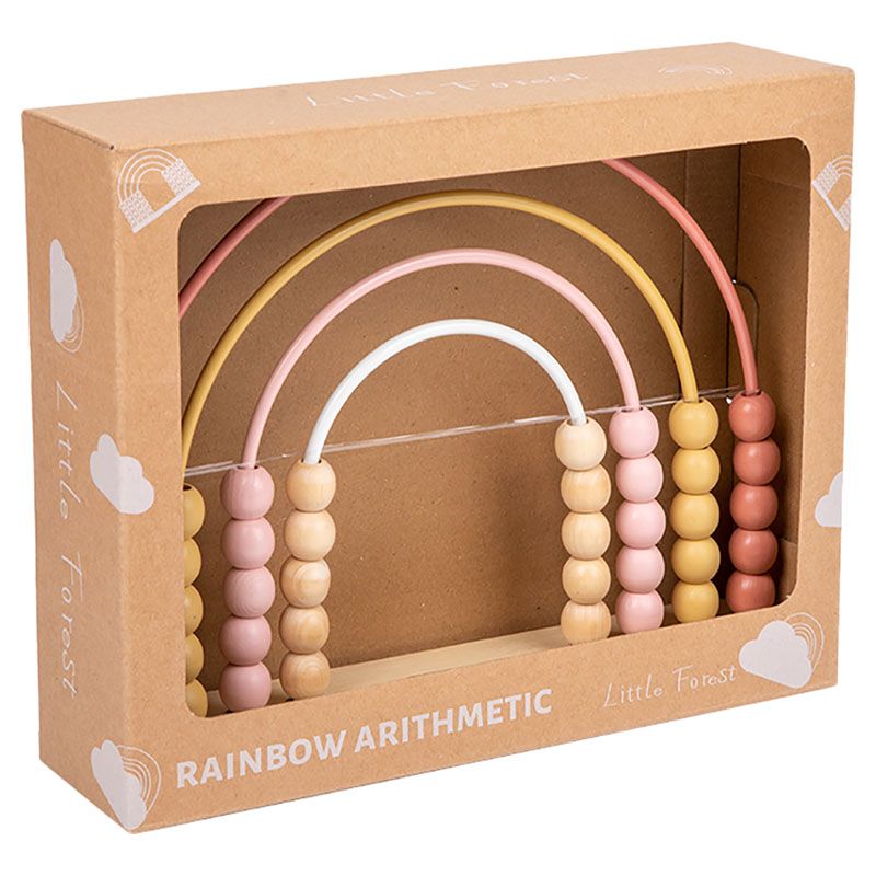 Factory Price - Ruby Wooden Rainbow Abacus Counting Toys - B