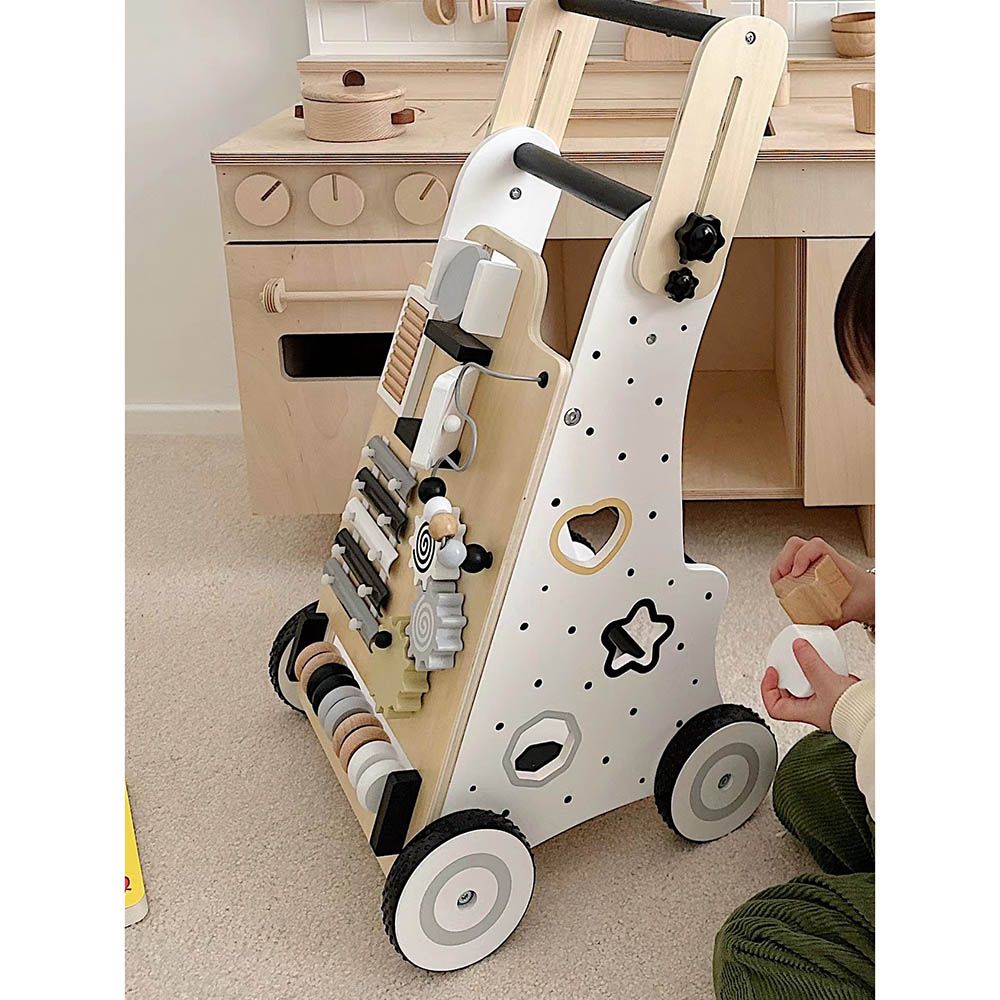 Factory Price - Wooden Baby Walker & Multifunctional Activity Center