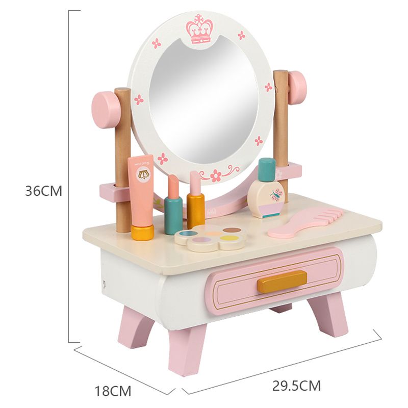 Factory Price - Romy Wooden Dressing Table w/ Accessories - B