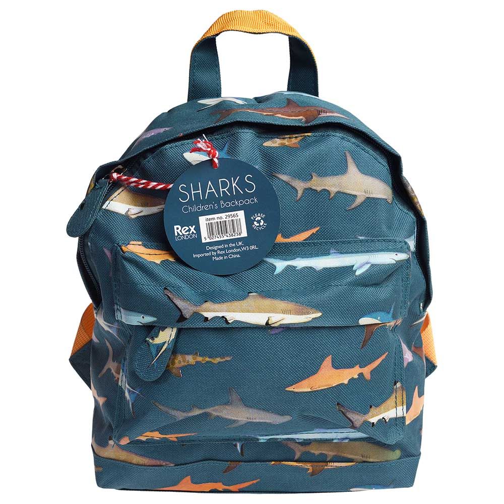 Rex London - Mini Children's Backpack - Sharks -10-Inch