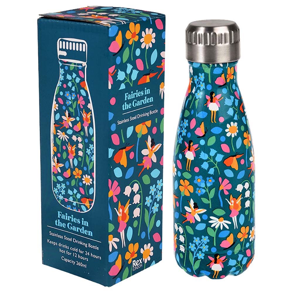 Rex London - Fairies In The Garden Stainless Steel Bottle 260ml