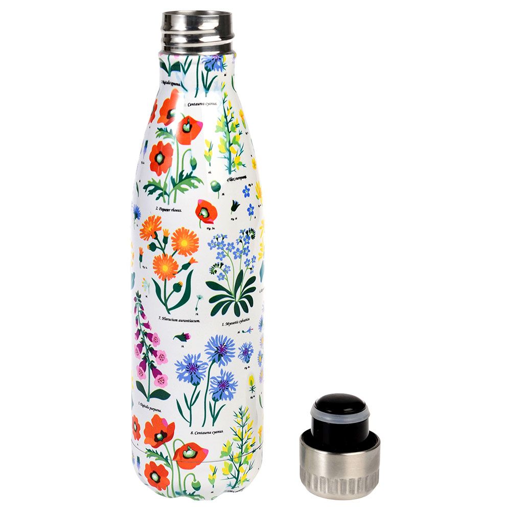 Rex London - Stainless Steel Bottle - Wild Flowers - 500ml