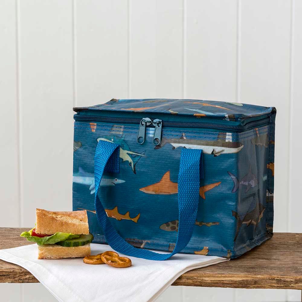 Rex London - Insulated Lunch Bag - Sharks