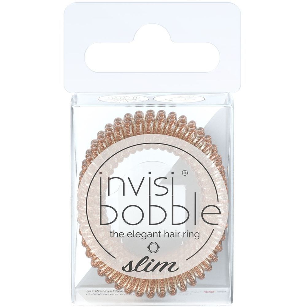 Invisibobble - Slim of Bronze and Beads