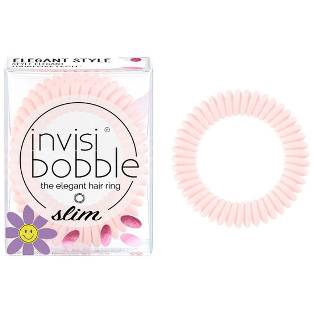 Invisibobble - Slim Retro Dreamin Cuter than you Pink