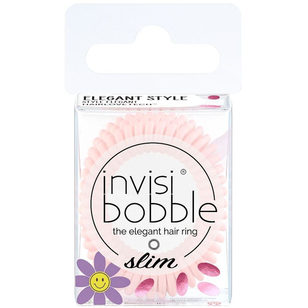 Invisibobble - Slim Retro Dreamin Cuter than you Pink