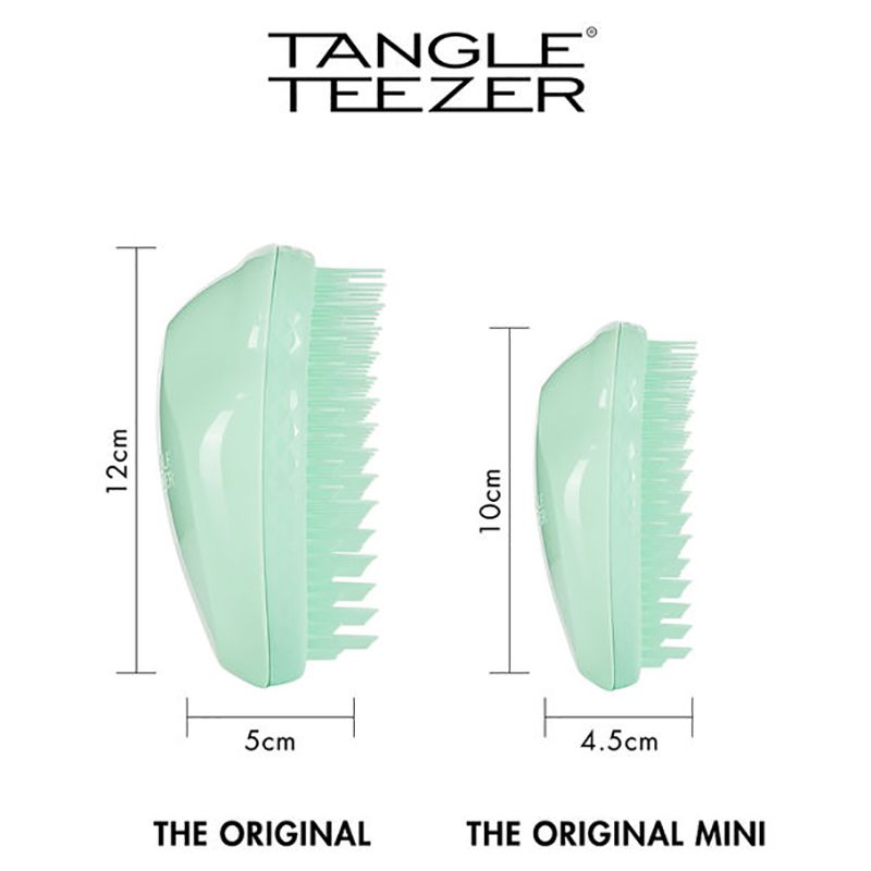 تانجل تيزر - فرشاة فك تشابك الشعر الأصلية - صغيرة - أزرق