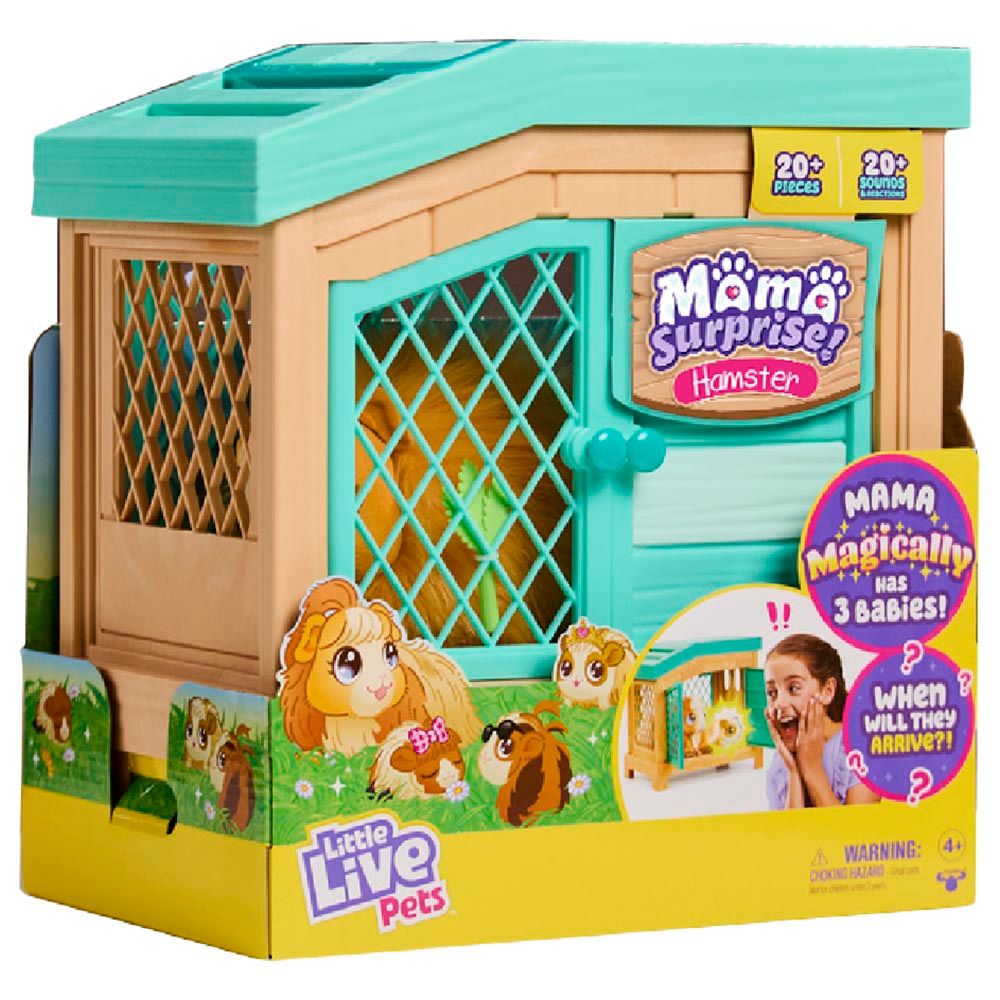 Little Live Pets - Mama Surprise Hamster Playset