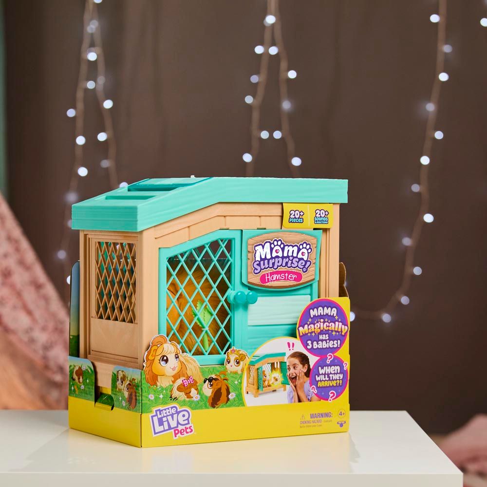 Little Live Pets - Mama Surprise Hamster Playset