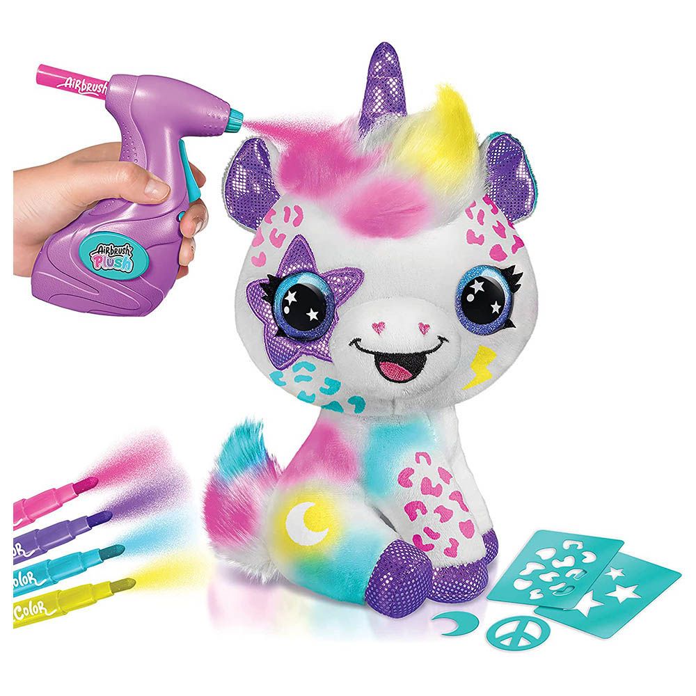 Canal Toys - Airbrush Plush - Unicorn