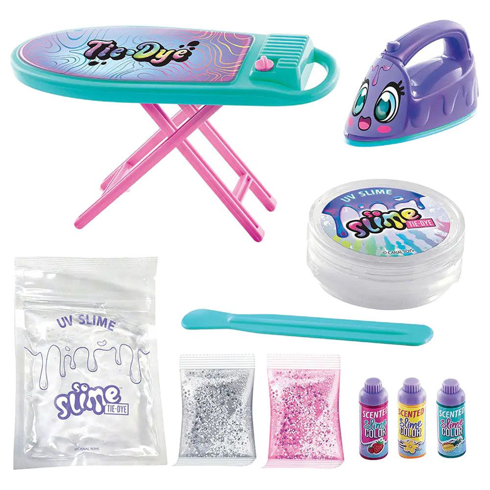 Canal Toys - Premade Tie Dye Table & Iron Slime Kit