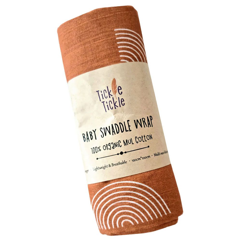 Tickle Tickle - Organic Mul Swaddles Pack of 2 - Dreamcatcher/Sunset