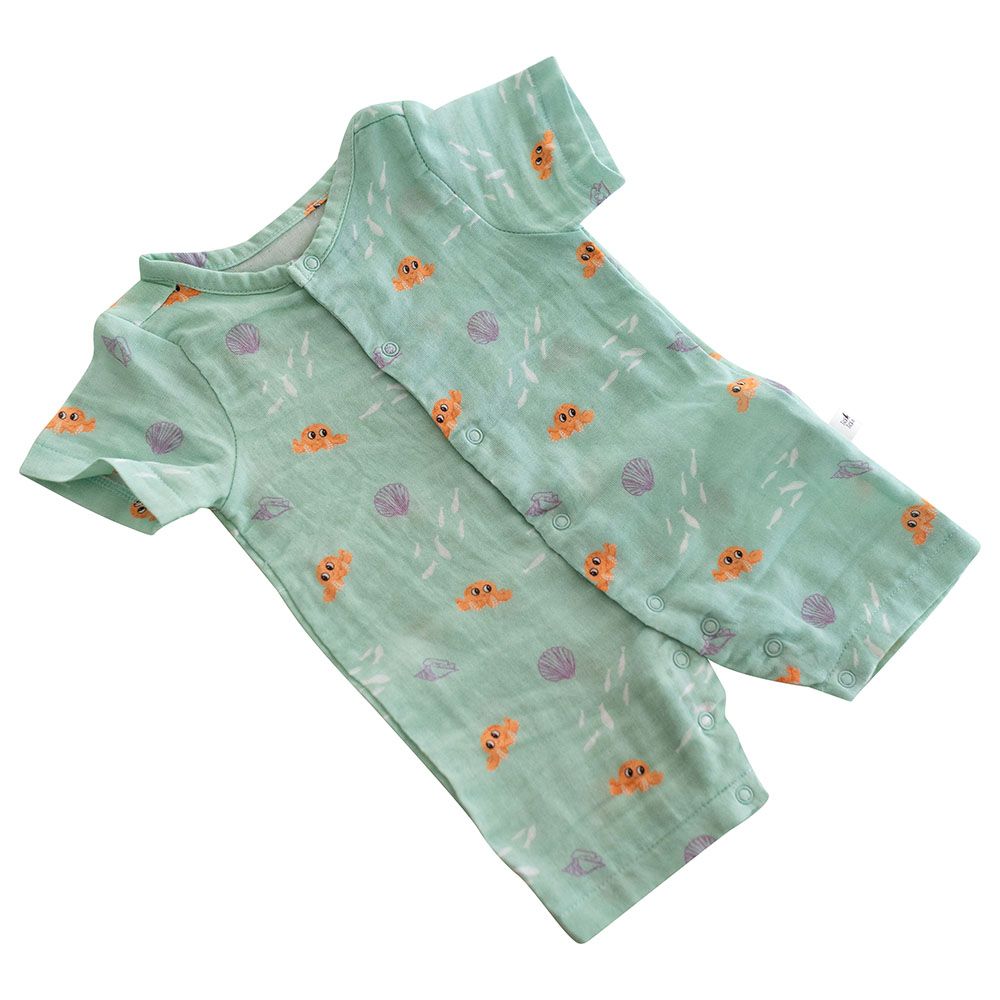 Tickle Tickle - Lil Octy Organic Muslin Romper