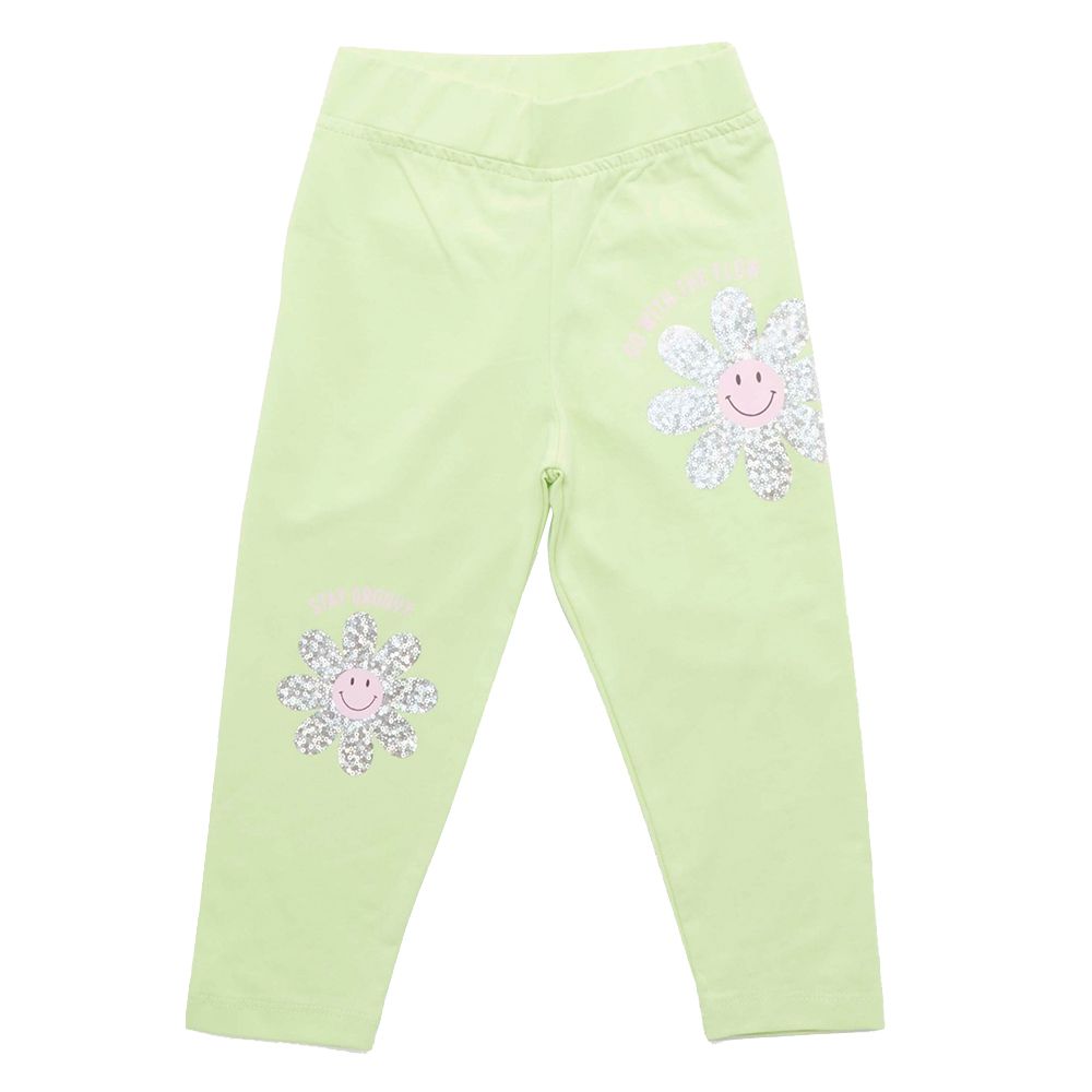 Little Kangaroos - Girl Leggings - Mint