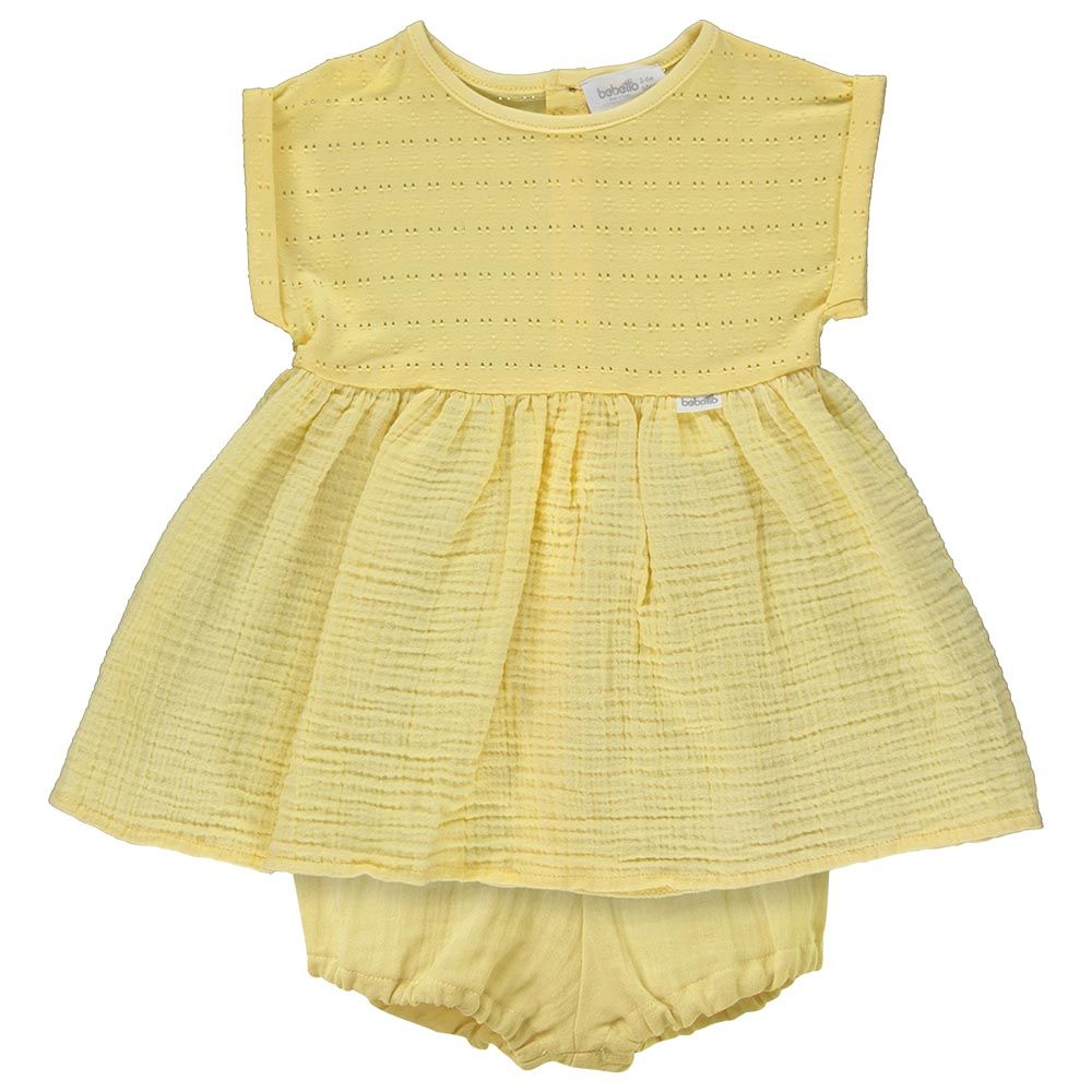 Bebetto - Baby Girl Dress - Yellow