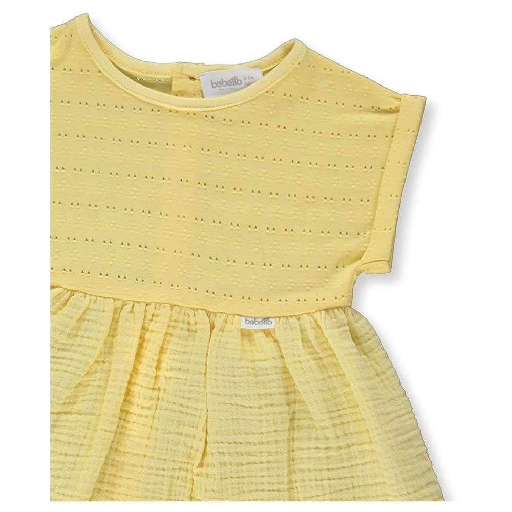 Bebetto - Baby Girl Dress - Yellow