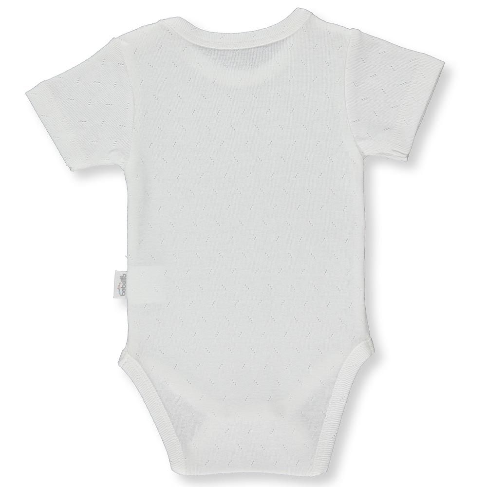 Bebetto - Baby Boy Bodysuit - White