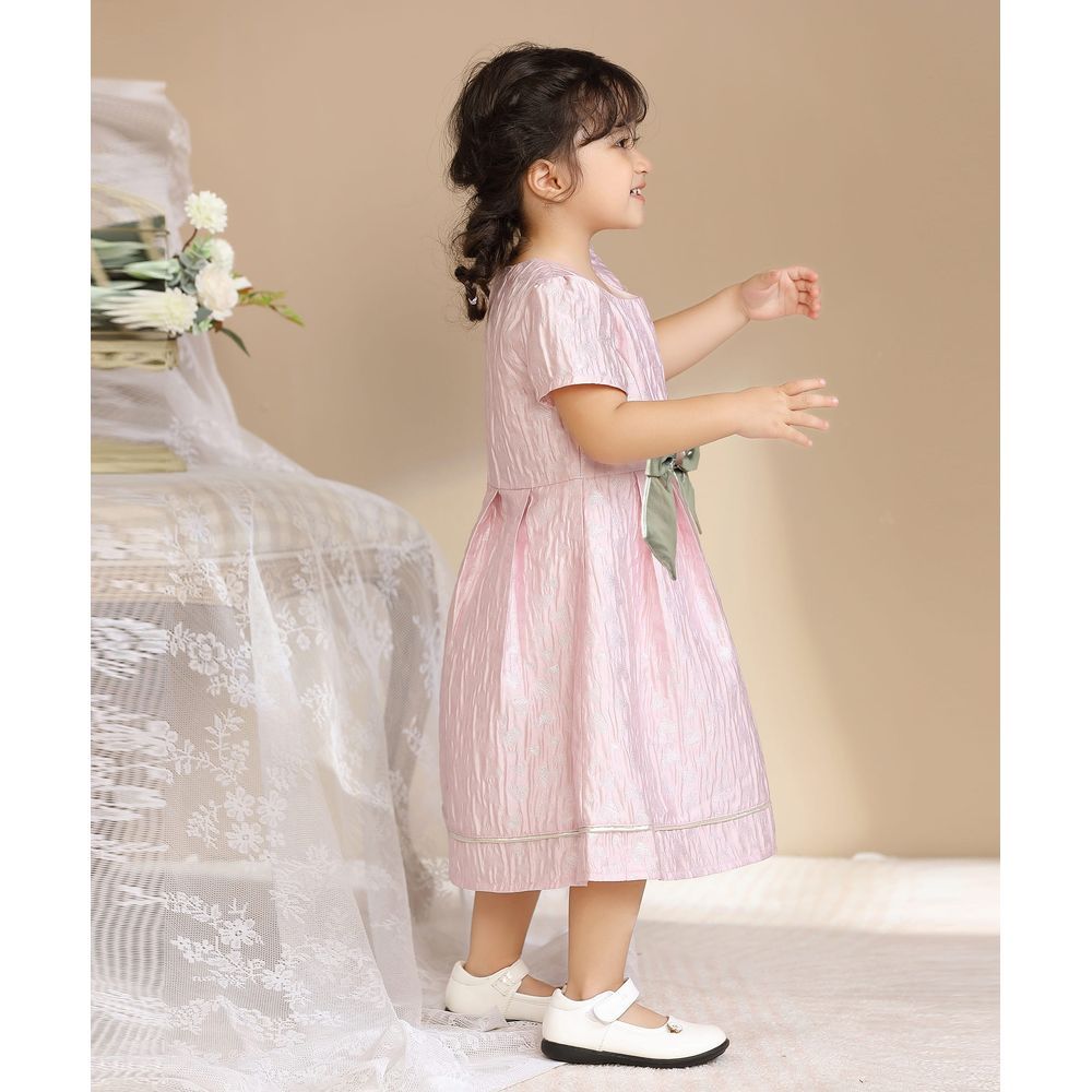 Le Crystal - Girl Party Dress - Pink